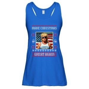 Make Christmas Great Again Trump Christmas Gift Ladies Essential Flowy Tank