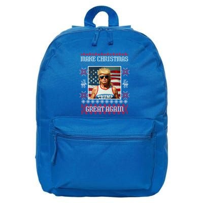 Make Christmas Great Again Trump Christmas Gift 16 in Basic Backpack