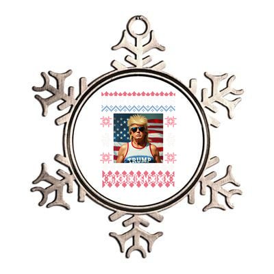 Make Christmas Great Again Trump Christmas Gift Metallic Star Ornament