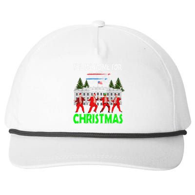 Make Christmas Great Again Trump Santa Hat Sunglasses Snapback Five-Panel Rope Hat