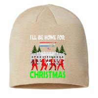 Make Christmas Great Again Trump Santa Hat Sunglasses Sustainable Beanie