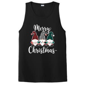 Merry Christmas Gnomes Winter Vibes Christmas Gift PosiCharge Competitor Tank