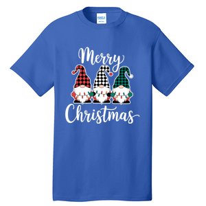 Merry Christmas Gnomes Winter Vibes Christmas Gift Tall T-Shirt