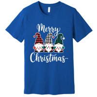 Merry Christmas Gnomes Winter Vibes Christmas Gift Premium T-Shirt