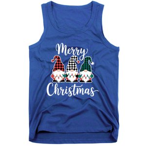 Merry Christmas Gnomes Winter Vibes Christmas Gift Tank Top