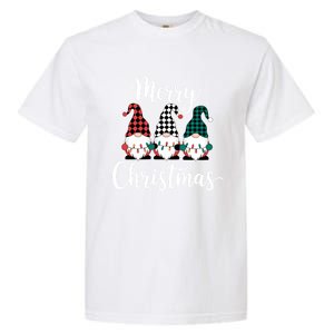 Merry Christmas Gnomes Winter Vibes Christmas Gift Garment-Dyed Heavyweight T-Shirt