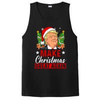 Make Christmas Great Again Trump Ugly Christmas Sweate PosiCharge Competitor Tank