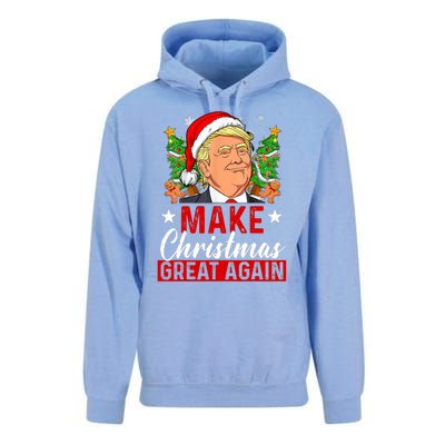 Make Christmas Great Again Trump Ugly Christmas Sweate Unisex Surf Hoodie