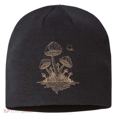 Mushroom Cottagecore Goblincore Aesthetic Fungi Sustainable Beanie