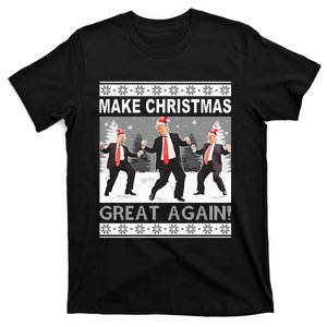 Make Christmas Great Again Trump Dancing Sweatshirt T-Shirt