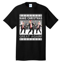 Make Christmas Great Again Trump Dancing Sweatshirt Tall T-Shirt