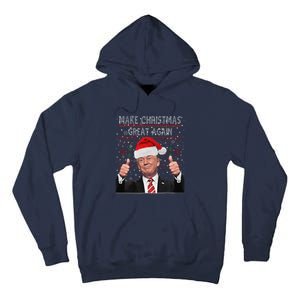 Make Christmas Great Again Trump Pajamas Ugly Tall Hoodie