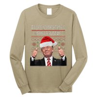 Make Christmas Great Again Trump Pajamas Ugly Long Sleeve Shirt