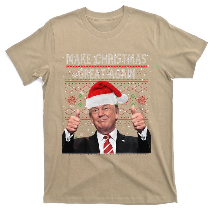 Make Christmas Great Again Trump Pajamas Ugly T-Shirt