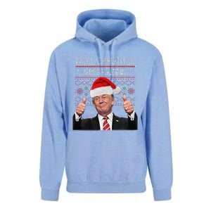 Make Christmas Great Again Trump Pajamas Ugly Unisex Surf Hoodie