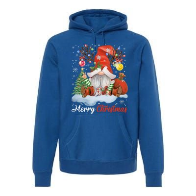 Merry Christmas Gnome Cool Gift Gnomies Christmas Great Gift Premium Hoodie