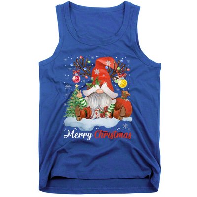 Merry Christmas Gnome Cool Gift Gnomies Christmas Great Gift Tank Top