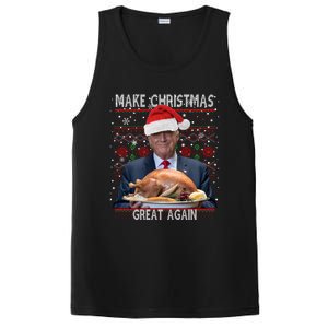 Make Christmas Great Again Trump Pajamas Ugly Gift PosiCharge Competitor Tank