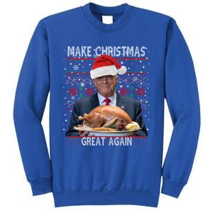 Make Christmas Great Again Trump Pajamas Ugly Gift Sweatshirt