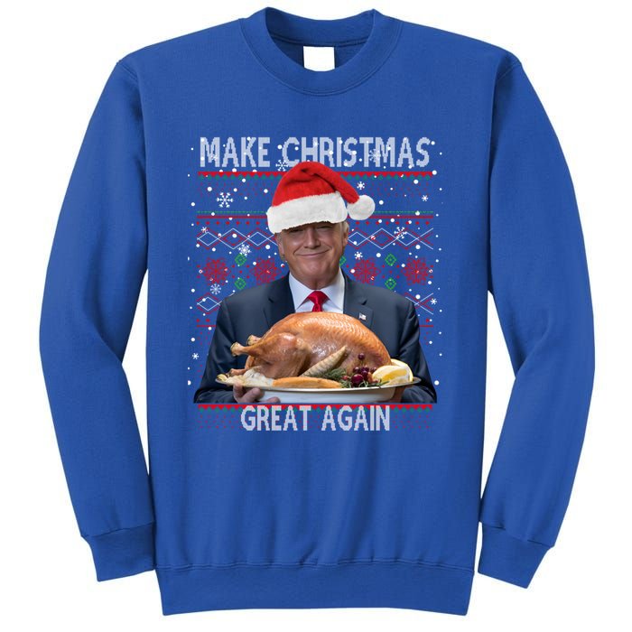 Make Christmas Great Again Trump Pajamas Ugly Gift Sweatshirt