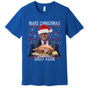 Make Christmas Great Again Trump Pajamas Ugly Gift Premium T-Shirt