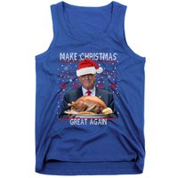 Make Christmas Great Again Trump Pajamas Ugly Gift Tank Top