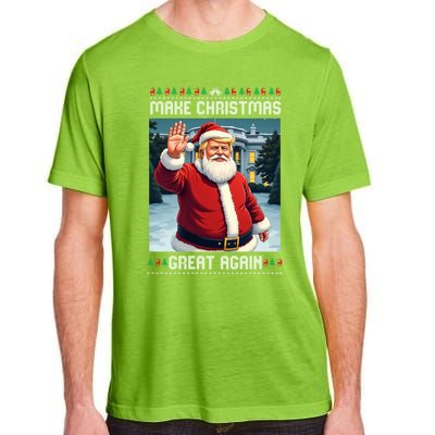 Make Christmas Great Again Trump Ugly Christmas Cool Gift Adult ChromaSoft Performance T-Shirt