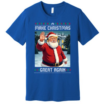 Make Christmas Great Again Trump Ugly Christmas Cool Gift Premium T-Shirt