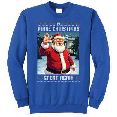 Make Christmas Great Again Trump Ugly Christmas Cool Gift Tall Sweatshirt