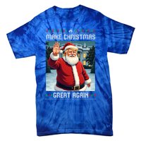 Make Christmas Great Again Trump Ugly Christmas Cool Gift Tie-Dye T-Shirt