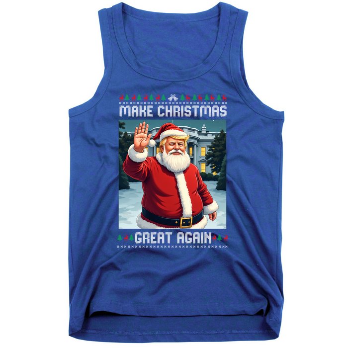 Make Christmas Great Again Trump Ugly Christmas Cool Gift Tank Top