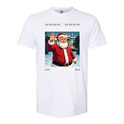 Make Christmas Great Again Trump Ugly Christmas Cool Gift Softstyle CVC T-Shirt