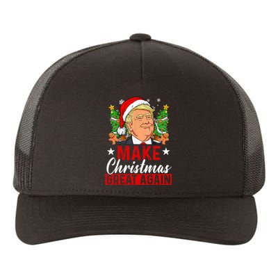 Make Christmas Great Again Funny Trump Ugly Christmas Yupoong Adult 5-Panel Trucker Hat