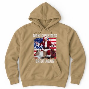 Make Christmas Great Again Trump Pajamas Ugly (16) Hoodie