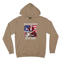 Make Christmas Great Again Trump Pajamas Ugly (16) Hoodie