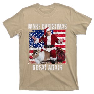 Make Christmas Great Again Trump Pajamas Ugly (16) T-Shirt