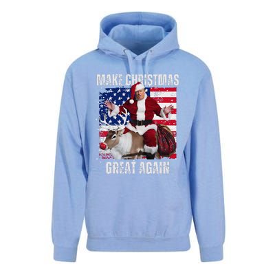 Make Christmas Great Again Trump Pajamas Ugly (16) Unisex Surf Hoodie