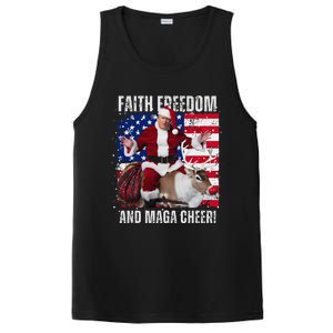 Make Christmas Great Again Trump Pajamas Ugly (7) PosiCharge Competitor Tank