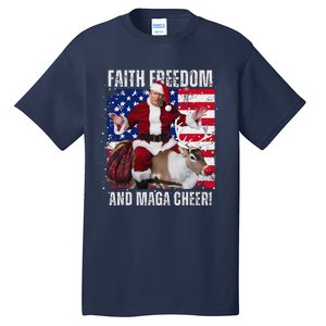 Make Christmas Great Again Trump Pajamas Ugly (7) Tall T-Shirt