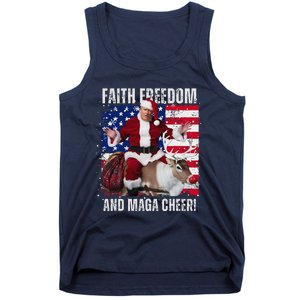 Make Christmas Great Again Trump Pajamas Ugly (7) Tank Top