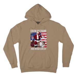 Make Christmas Great Again Trump Pajamas Ugly (7) Hoodie