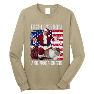 Make Christmas Great Again Trump Pajamas Ugly (7) Long Sleeve Shirt