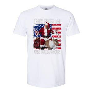 Make Christmas Great Again Trump Pajamas Ugly (7) Softstyle CVC T-Shirt