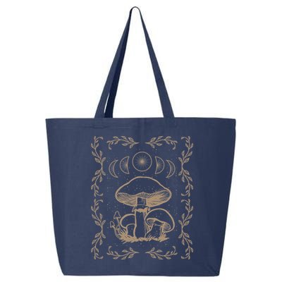 Mushroom Cottagecore Goblincore Aesthetic Fungi 25L Jumbo Tote