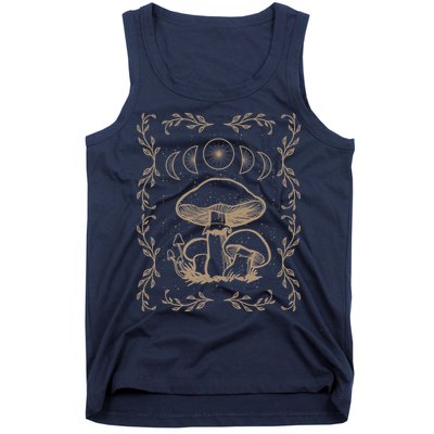 Mushroom Cottagecore Goblincore Aesthetic Fungi Tank Top