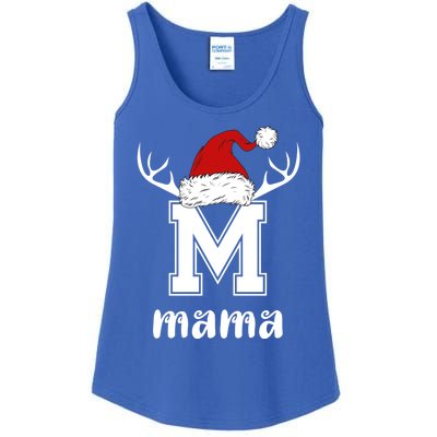 Mama Christmas Gift Mama Xmas Santa Matching Group Gift Ladies Essential Tank