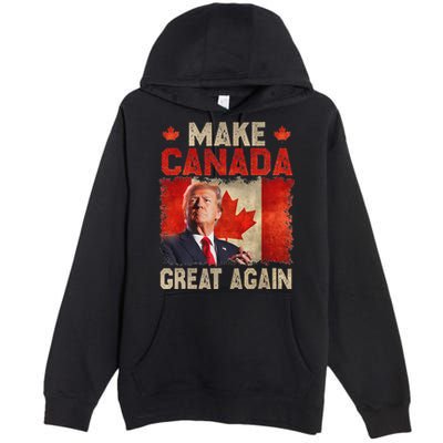 Make Canada Great Again Trump Premium Pullover Hoodie