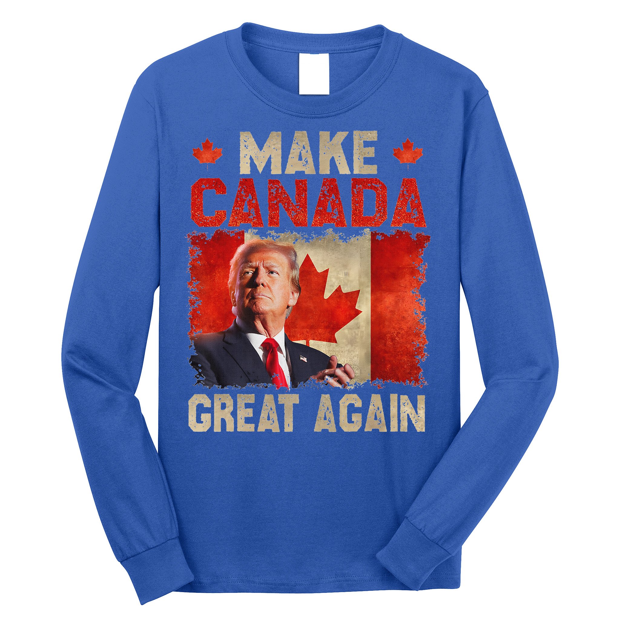 Make Canada Great Again Trump Long Sleeve Shirt