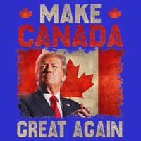 Make Canada Great Again Trump Womens Tank Top