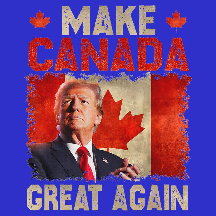 Make Canada Great Again Trump Womens Tank Top